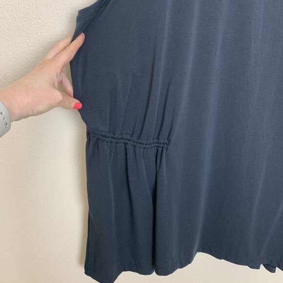 Athleta Womens 3X Air Out Cinch Tank Top Sleeveless Knit Stretch Athleisure - Picture 5 of 13